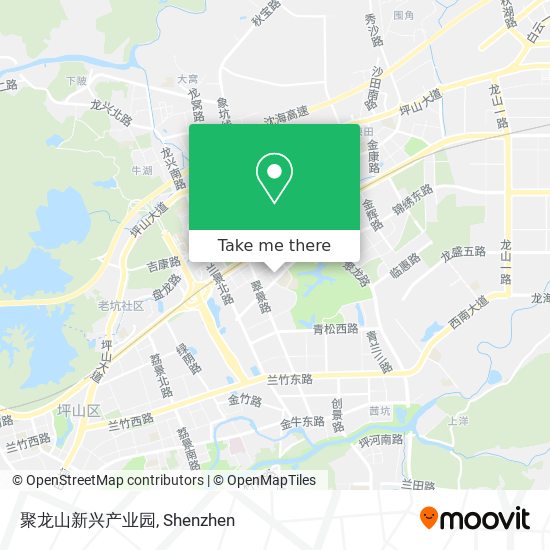 聚龙山新兴产业园 map