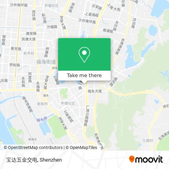 宝达五金交电 map