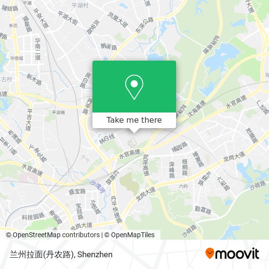 兰州拉面(丹农路) map
