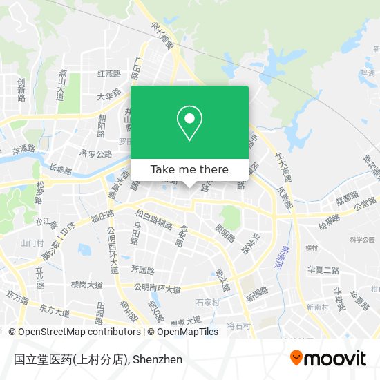 国立堂医药(上村分店) map