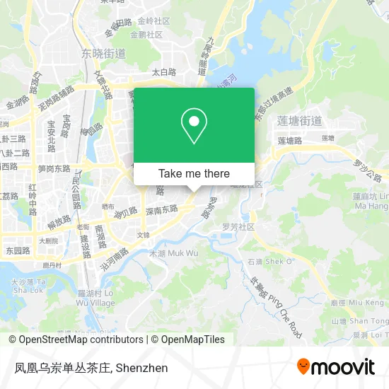 凤凰乌岽单丛茶庄 map