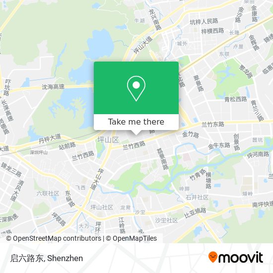 启六路东 map