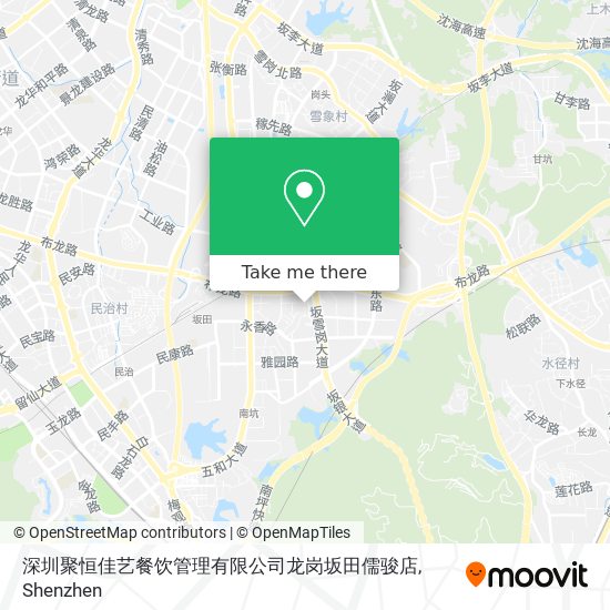 深圳聚恒佳艺餐饮管理有限公司龙岗坂田儒骏店 map