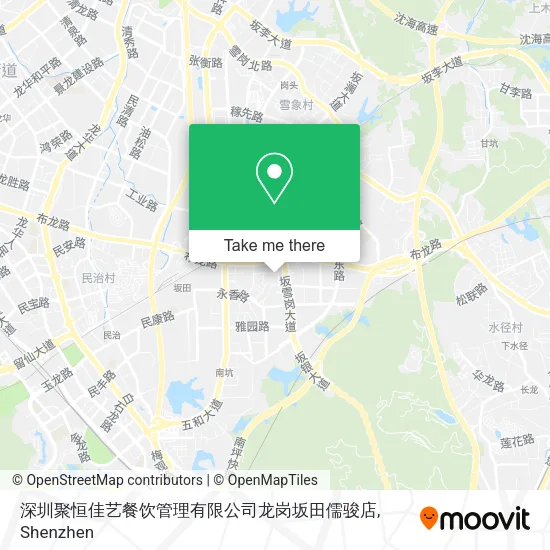 深圳聚恒佳艺餐饮管理有限公司龙岗坂田儒骏店 map
