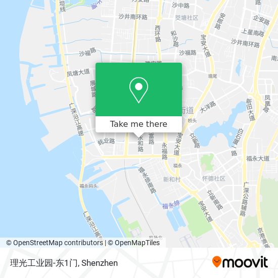 理光工业园-东1门 map