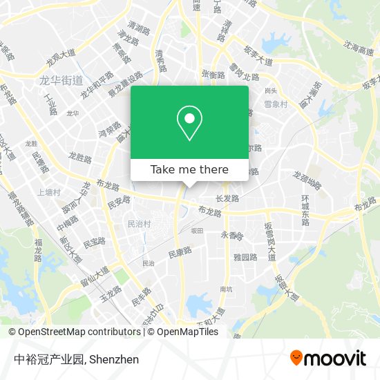 中裕冠产业园 map