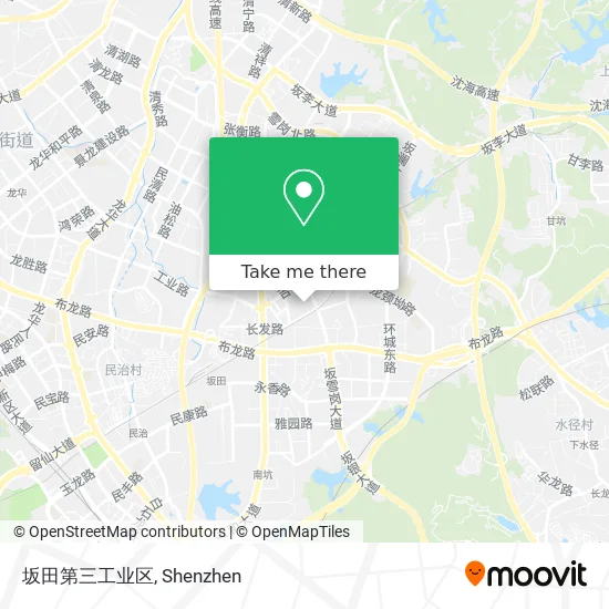 坂田第三工业区 map