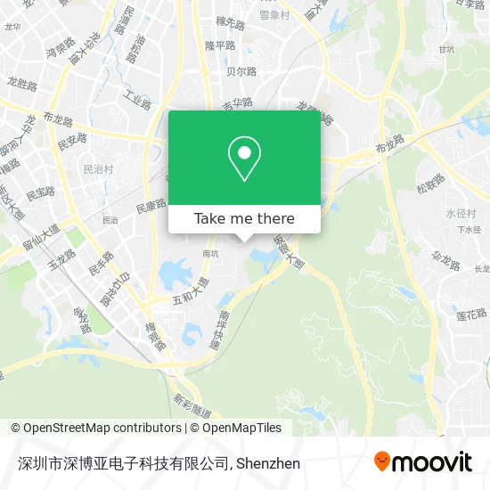 深圳市深博亚电子科技有限公司 map