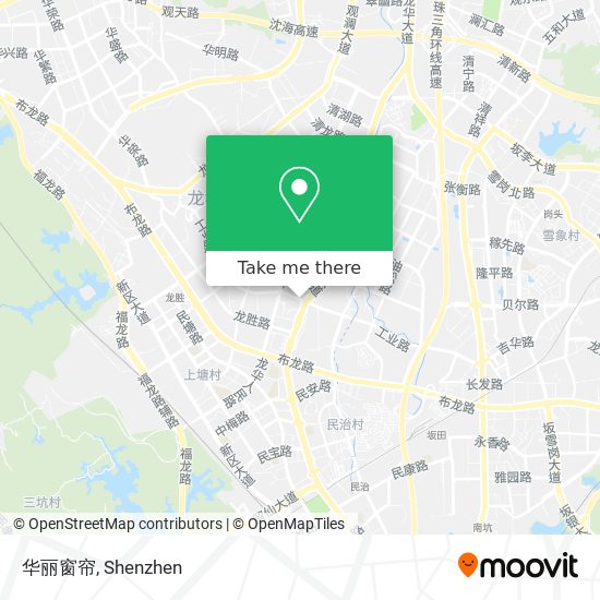 华丽窗帘 map