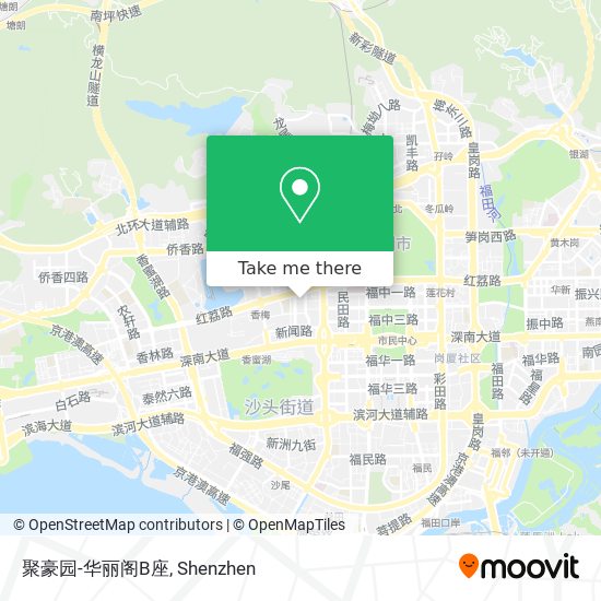 聚豪园-华丽阁B座 map