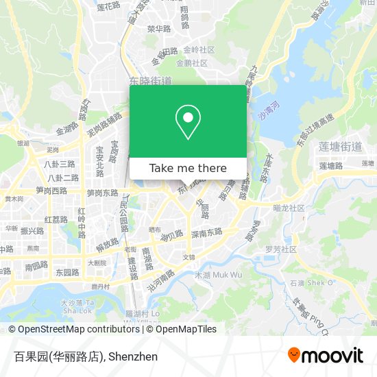 百果园(华丽路店) map