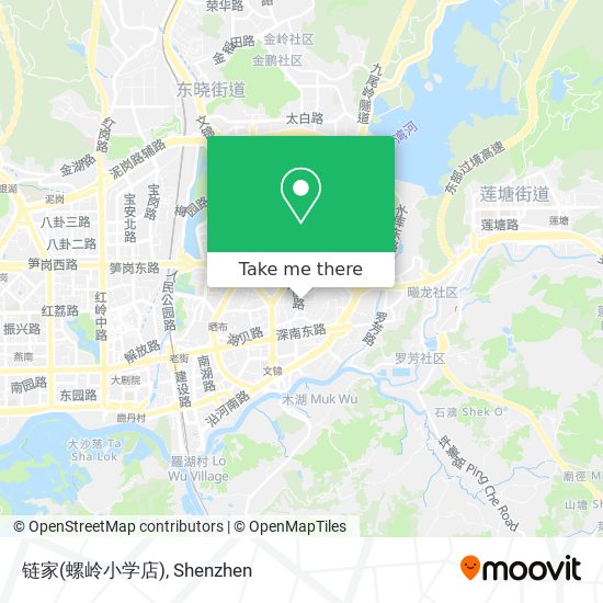 链家(螺岭小学店) map