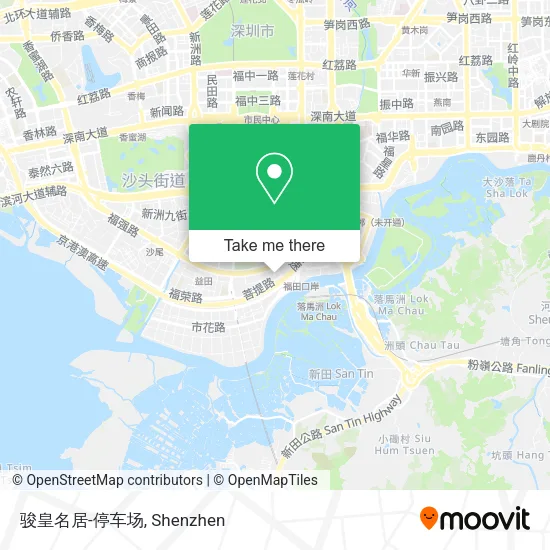 骏皇名居-停车场 map