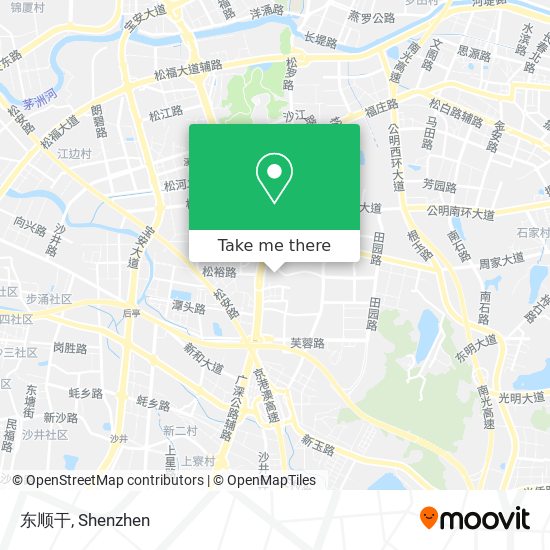 东顺干 map