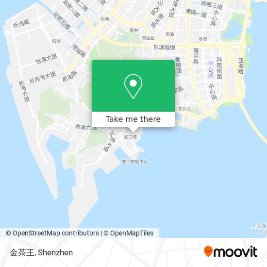 金茶王 map