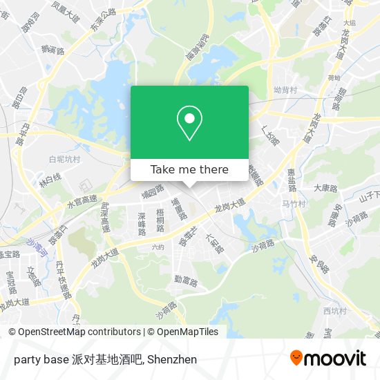 party base 派对基地酒吧 map