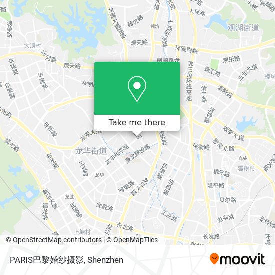 PARIS巴黎婚纱摄影 map