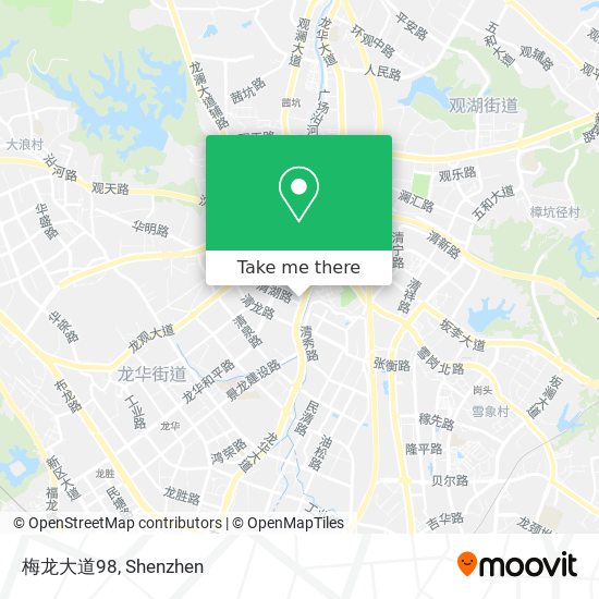 梅龙大道98 map