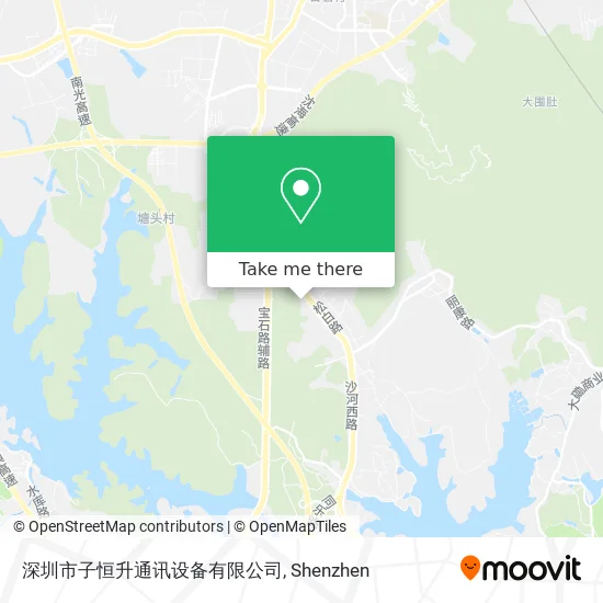 深圳市子恒升通讯设备有限公司 map