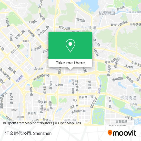 汇金时代公司 map