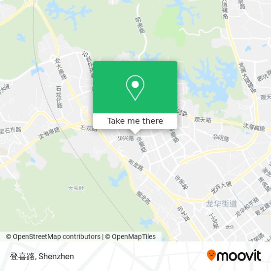登喜路 map