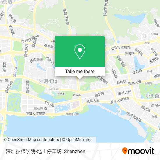 深圳技师学院-地上停车场 map