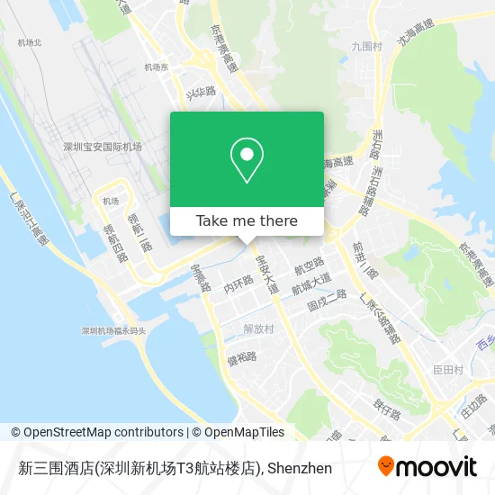 新三围酒店(深圳新机场T3航站楼店) map
