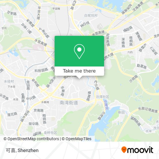 可喜 map