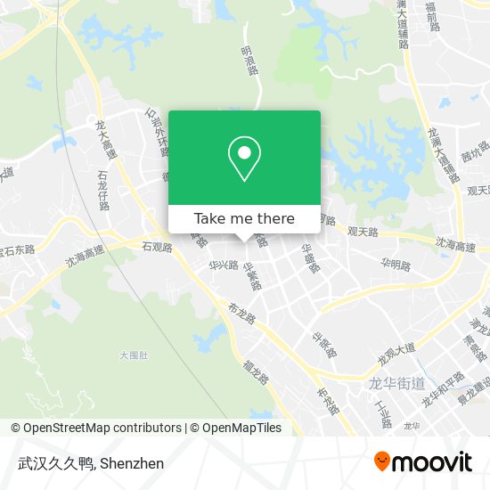 武汉久久鸭 map