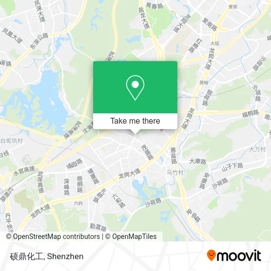 硕鼎化工 map