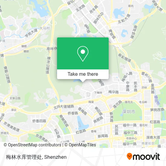 梅林水库管理处 map