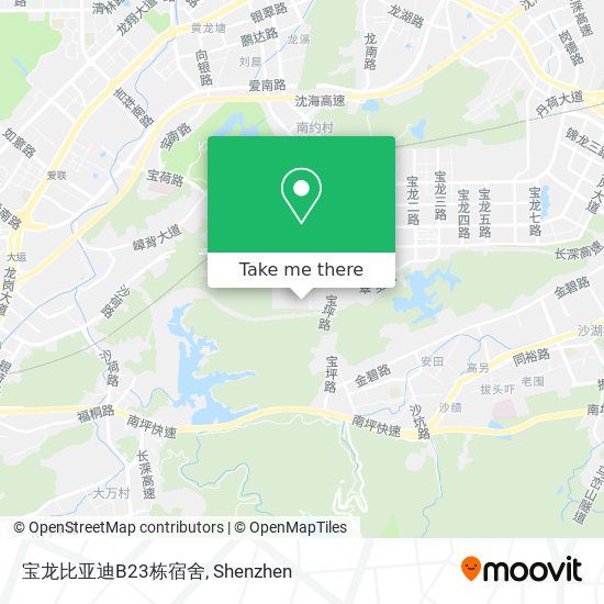 宝龙比亚迪B23栋宿舍 map