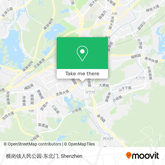 横岗镇人民公园-东北门 map