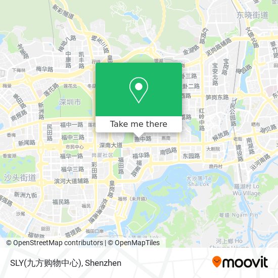 SLY(九方购物中心) map