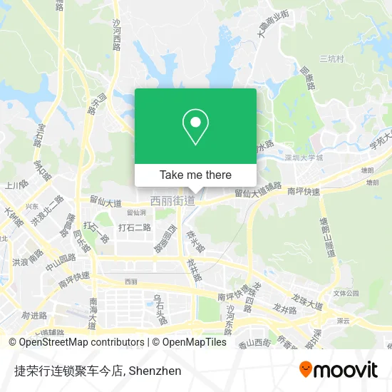 捷荣行连锁聚车今店 map