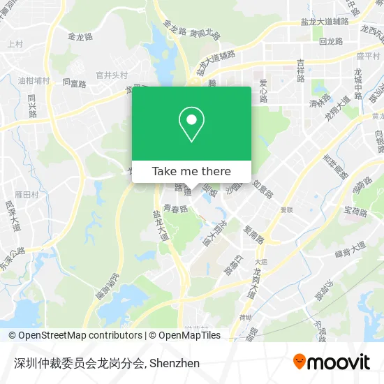 深圳仲裁委员会龙岗分会 map