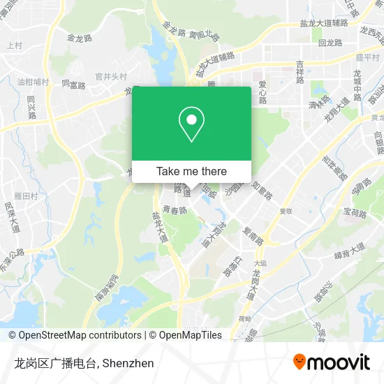 龙岗区广播电台 map
