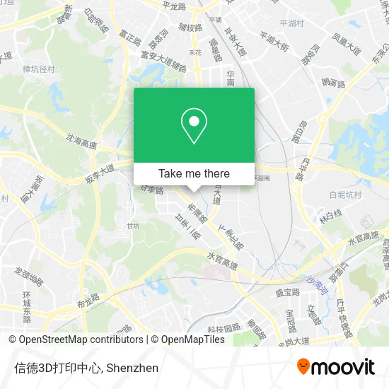 信德3D打印中心 map
