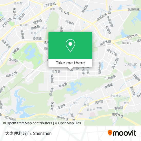 大麦便利超市 map