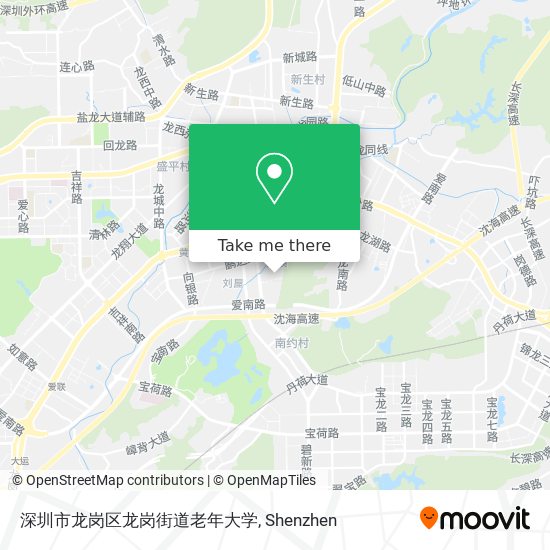 深圳市龙岗区龙岗街道老年大学 map