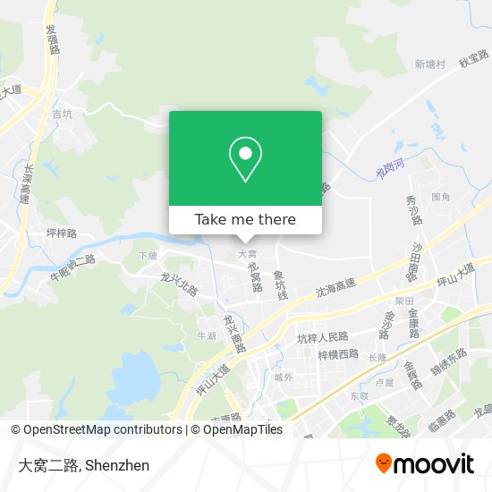 大窝二路 map