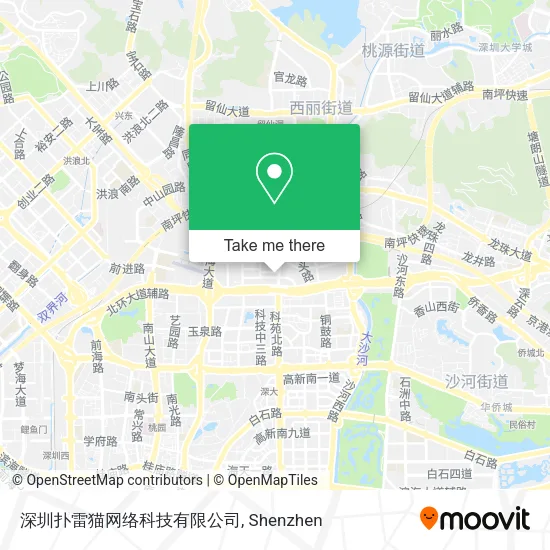 深圳扑雷猫网络科技有限公司 map