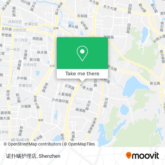 诺扑螨护理店 map