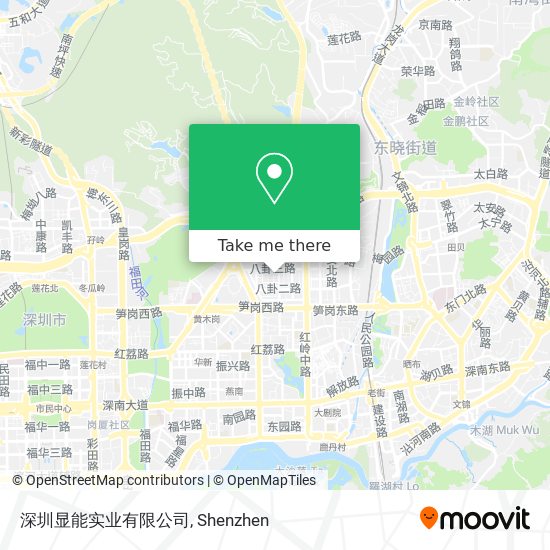 深圳显能实业有限公司 map