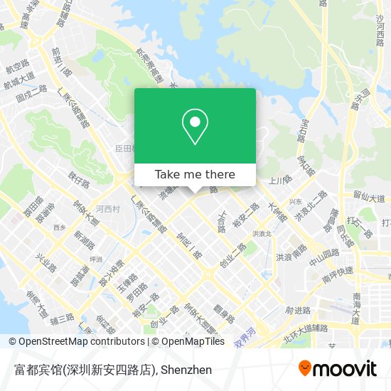富都宾馆(深圳新安四路店) map