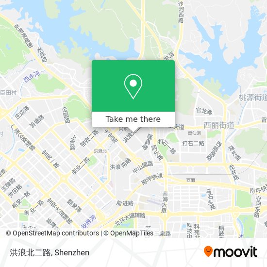洪浪北二路 map