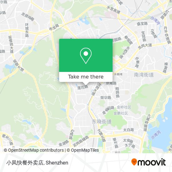 小凤快餐外卖店 map