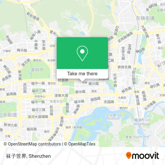 袜子世界 map