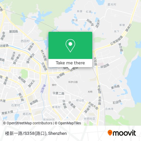 楼新一路/S358(路口) map