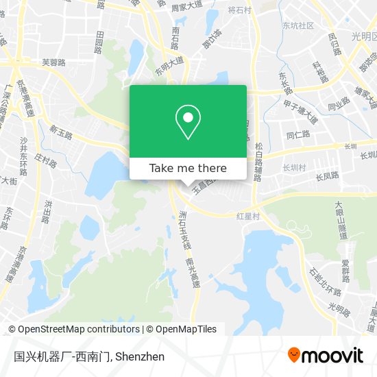 国兴机器厂-西南门 map
